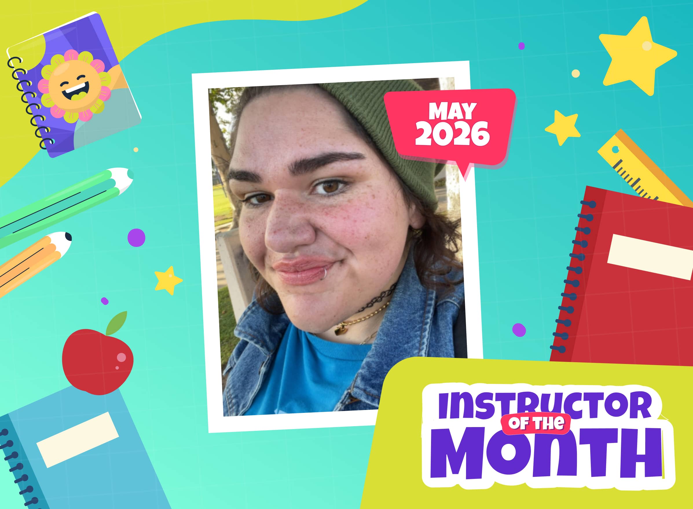 Outstanding Instructor of the Month – May 2026